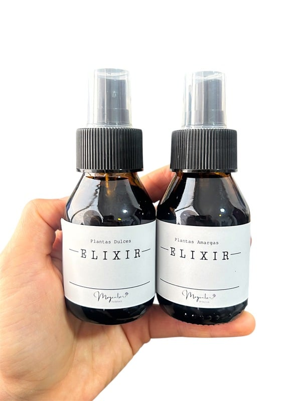Elixires para ritual de limpieza áurica Magenta Holística